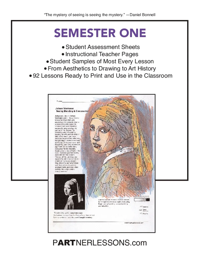 First Day of Teaching Art 