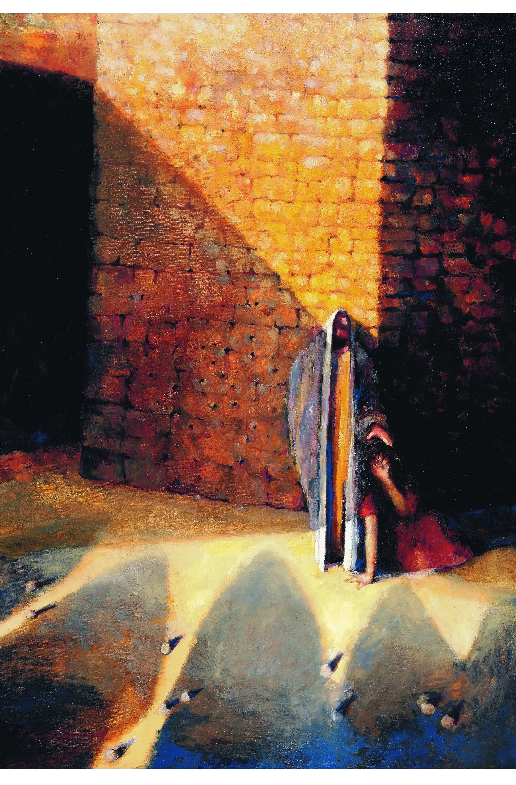 The Shadow in the Middle ( The woman caught in adultery)