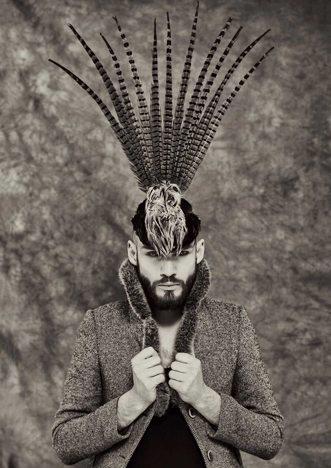Creative portrait session