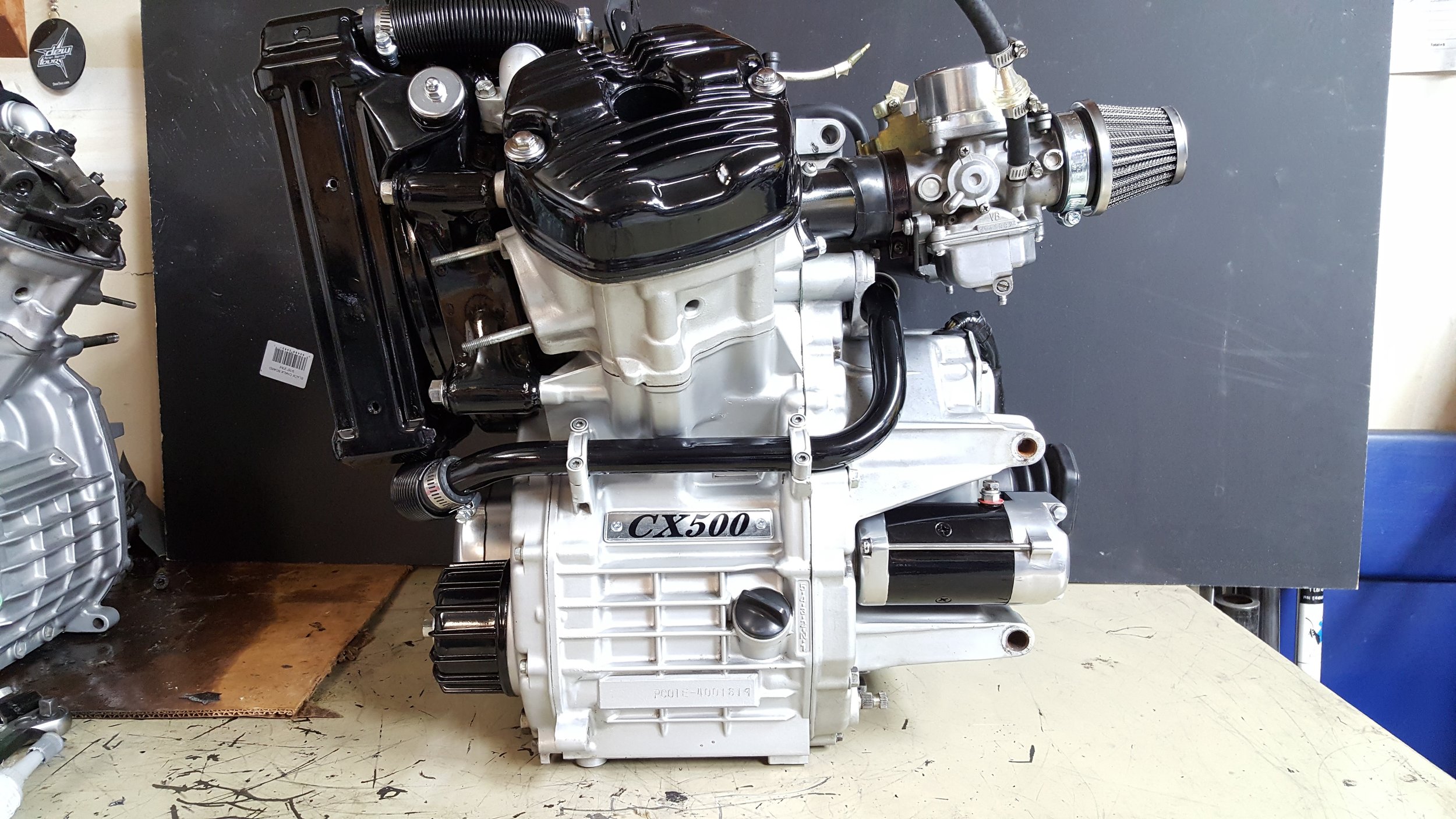 Honda cx500 engine build lake motorcycle 