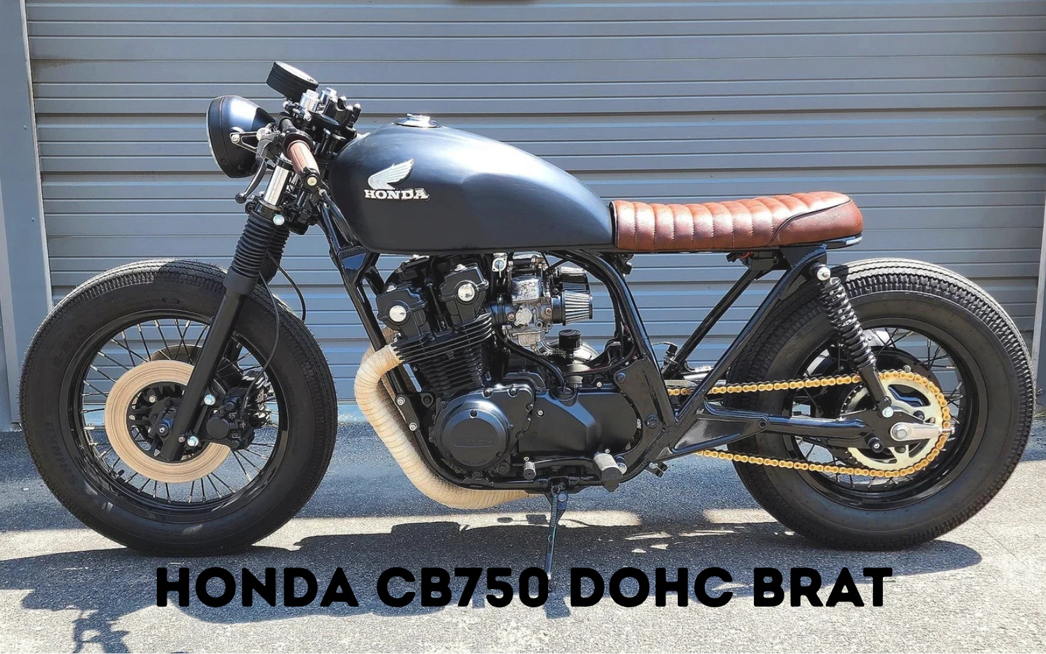 honda cb750 brat cafe racer
