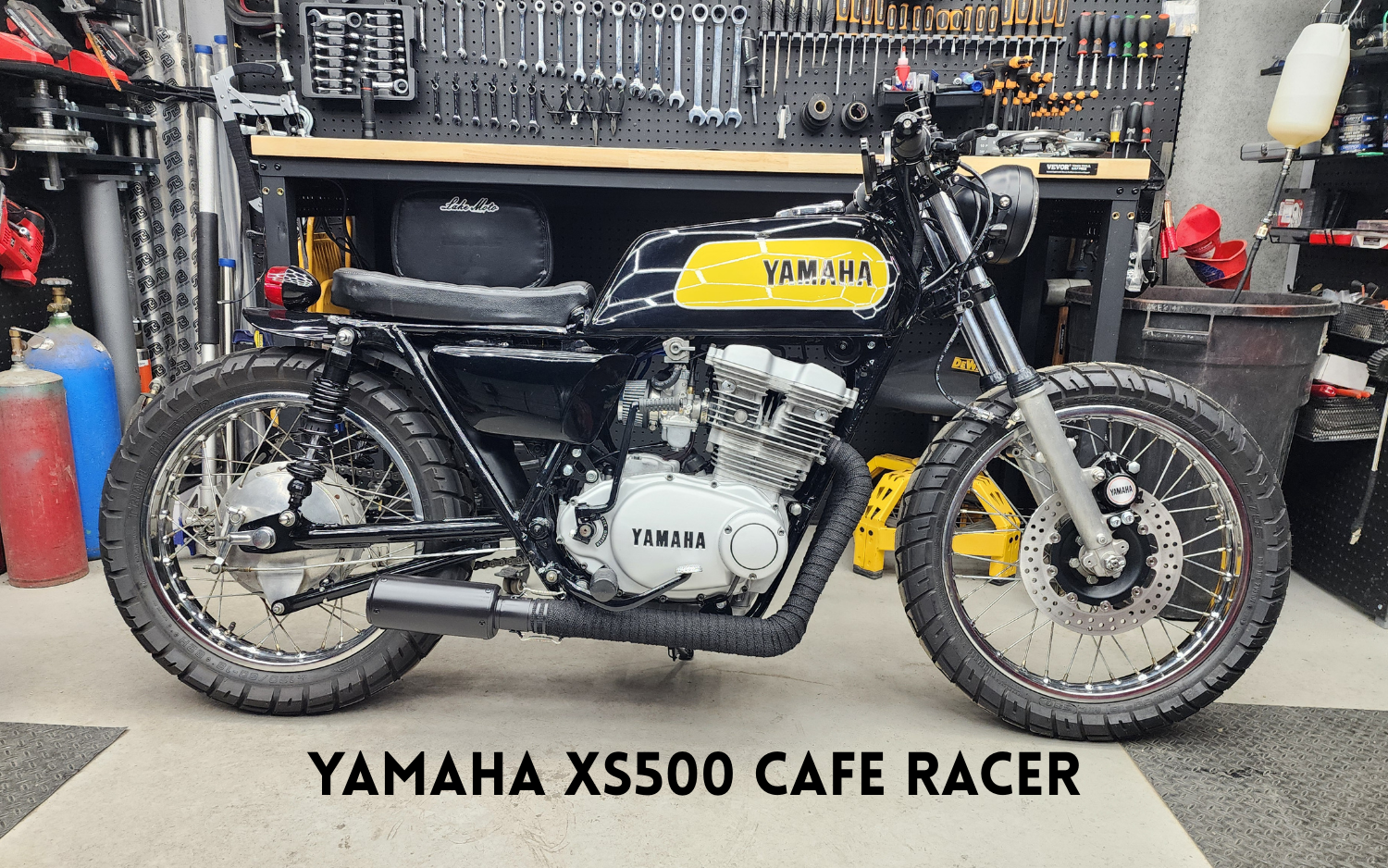Yamaha xs500 cafe racer