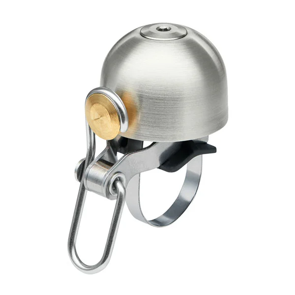 Spurcyle bell Price: £45.99 The Spurcyle bell may be a lightweight number, but it has one hell of a ring. Gorgeous styling, plus it’s engineered to fit all handlebars.