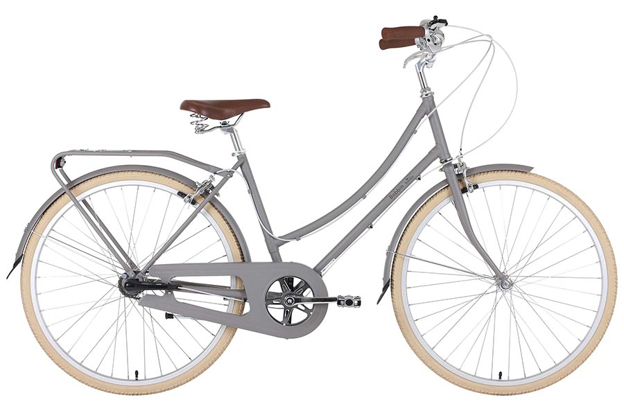 City Chic Bobbin Birdie 8 Luxe Price: £620 “With no-fuss hub gears, mudguards and rear rack, matte paintwork, cream tyres and a comfy Bobbin sprung saddle, the Birdie is a classic bike with soul. Useful features like the full chain guard keep your clothes intact on the way to work, while the upright riding position is great for seeing and being seen.”