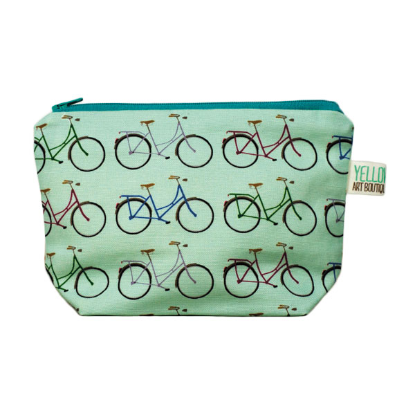 Mint Bicycle Make Up Toiletry Bag Price: £10.50 Perfect for storing all your make-up essentials on the commute and a great little gift to yourself. Just because.