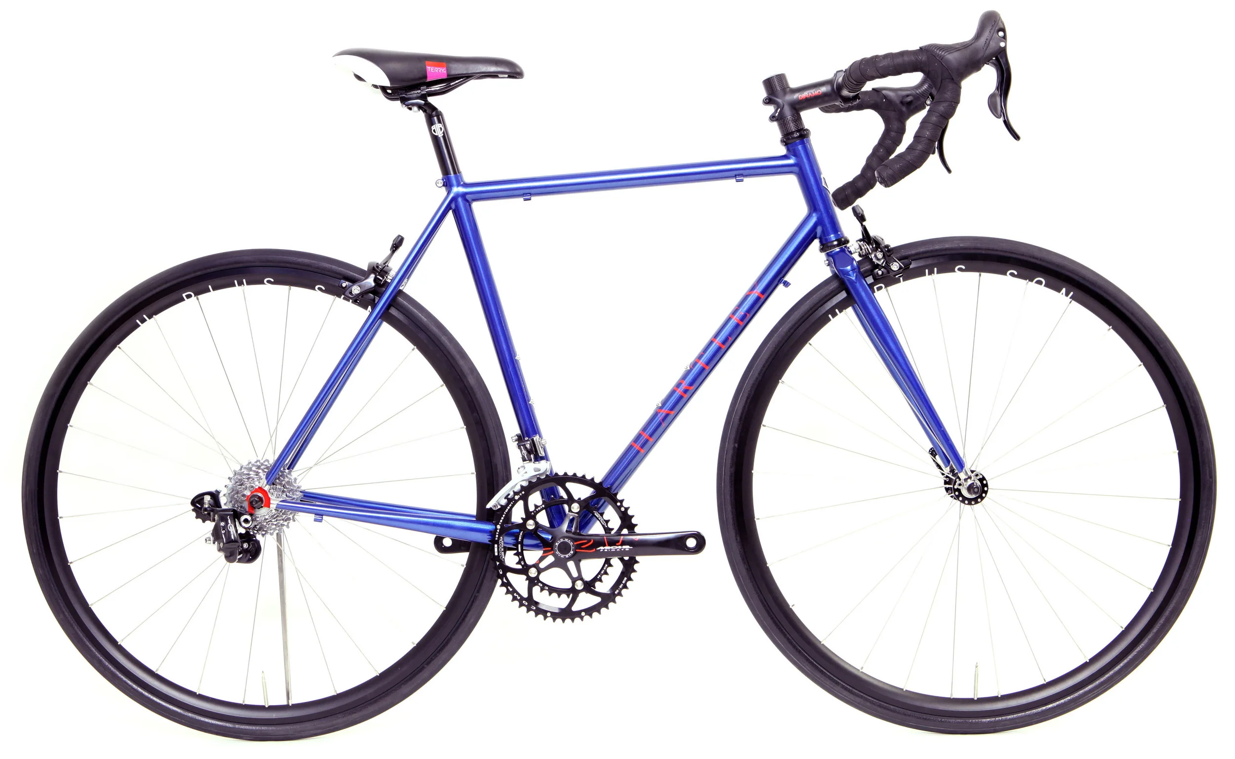 Jenni's bespoke bike - also known as Dirty Diana