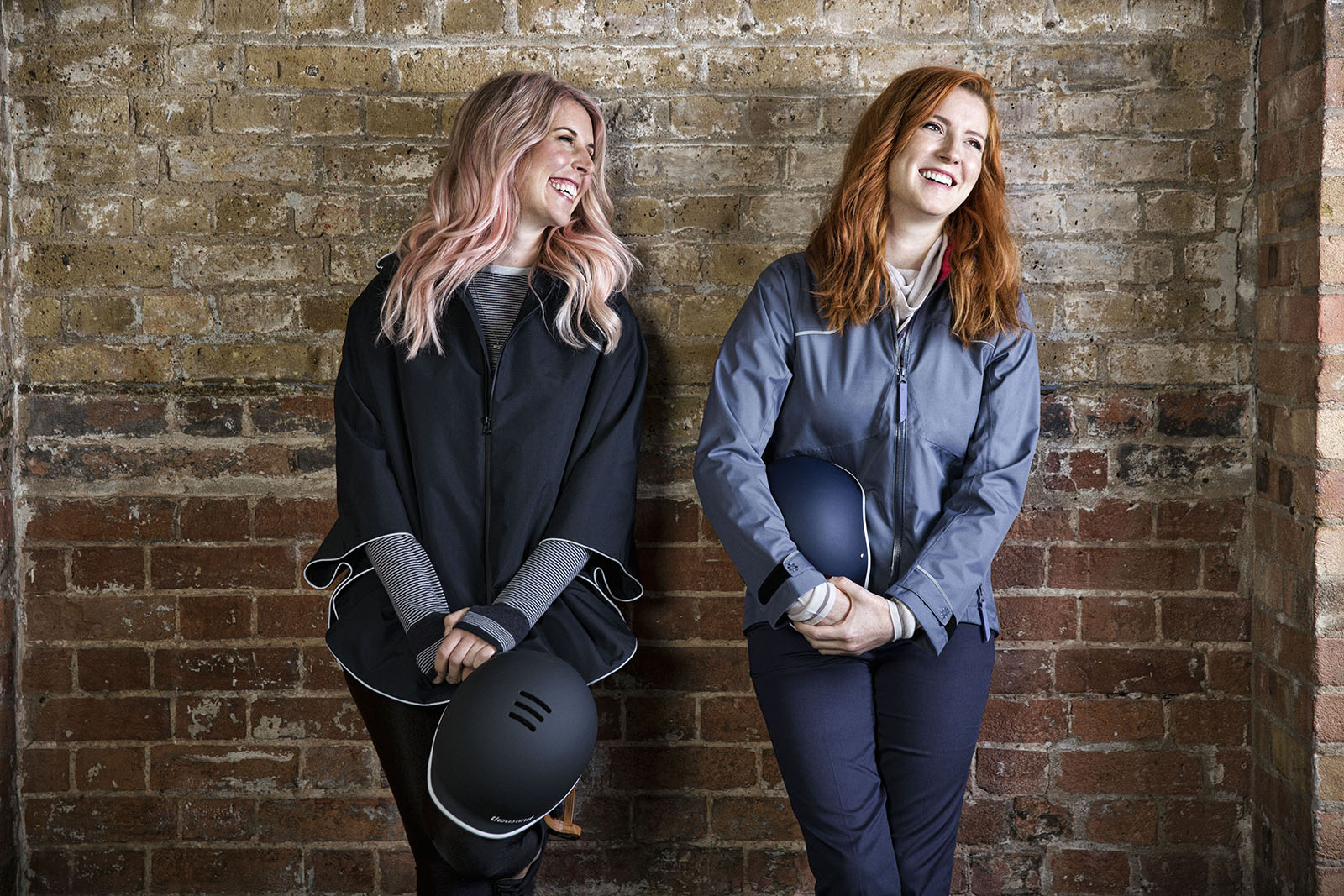 Rain poncho: Otto London - Laura Scott (left); Jess May (right)