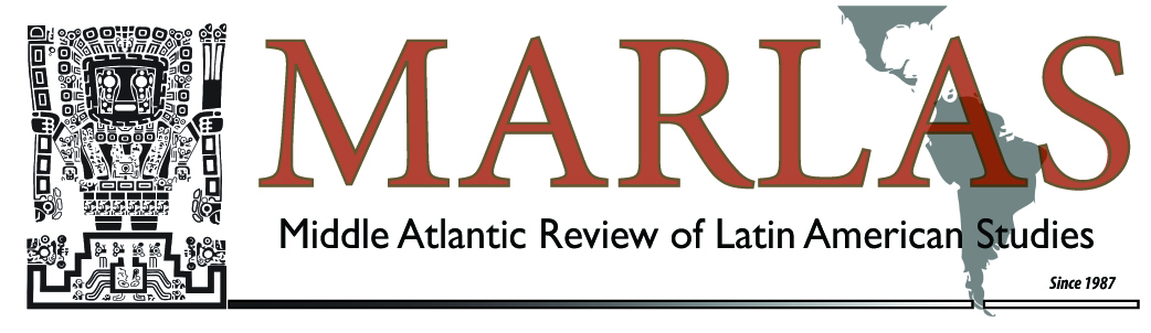 Logo for our new online peer-review journal, the Middle Atlantic Review of Latin American Studies .