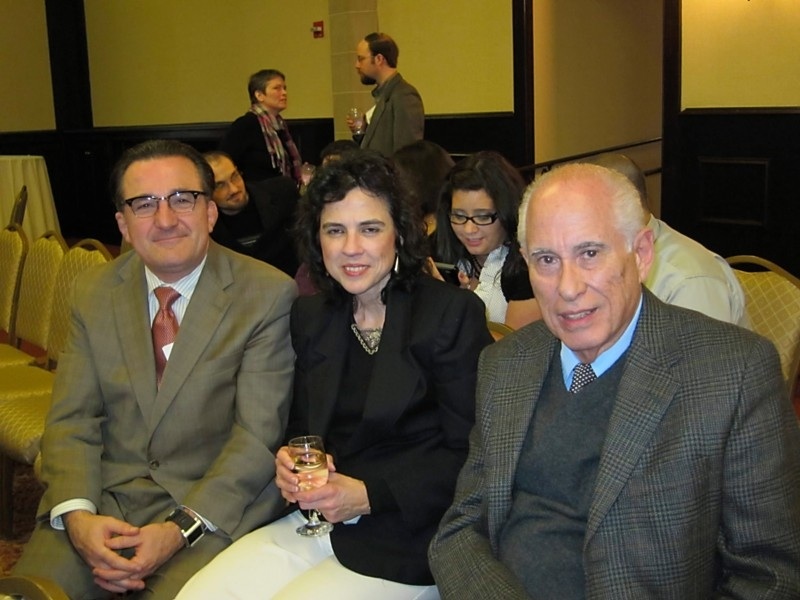 MACLAS 2011 Keynote Speaker Carmelo Mesa-Lago with Juan Manfredi and his wife