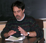 Ken Lehman Giving Paper