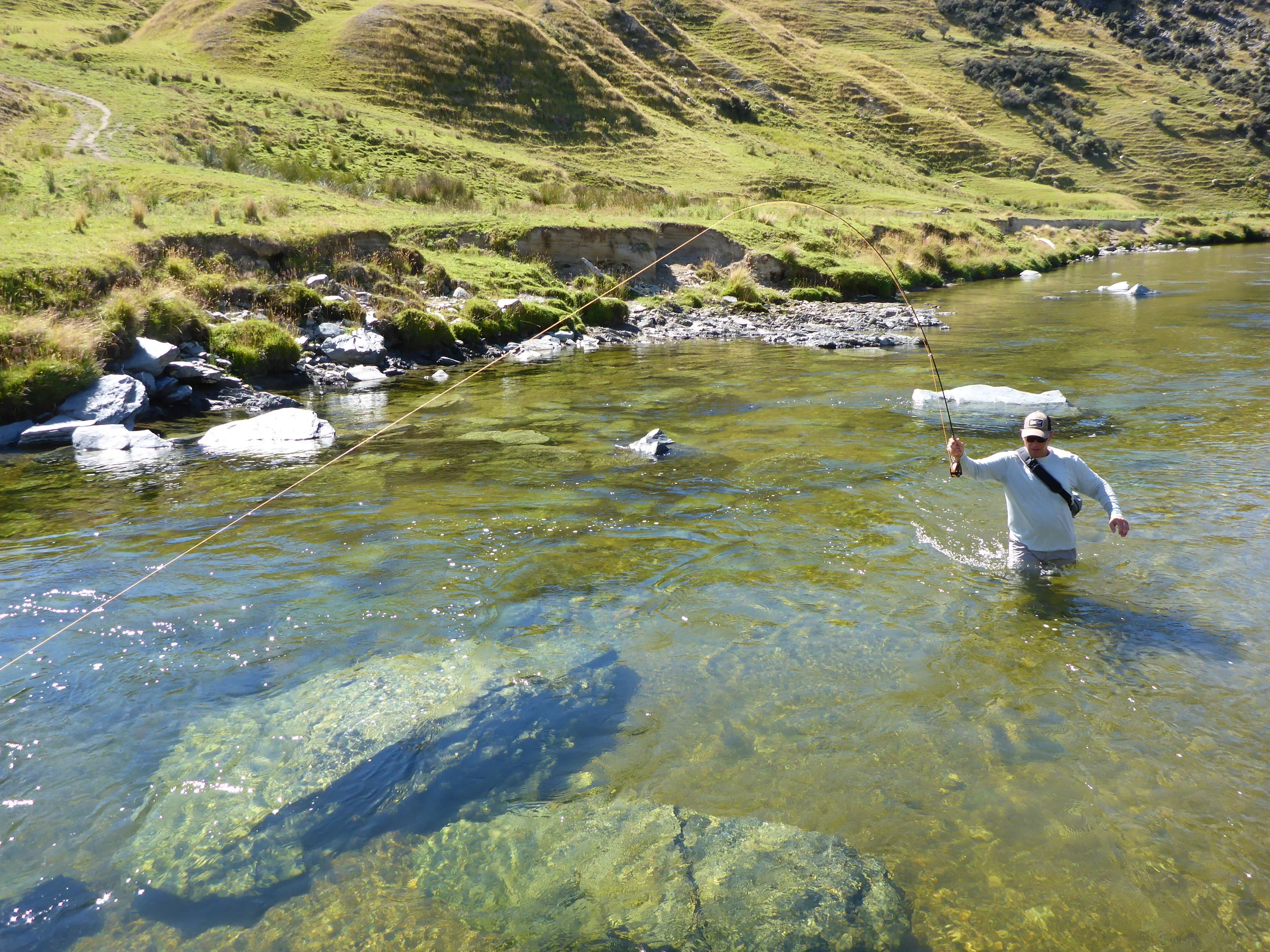 Wade into a really big trout!