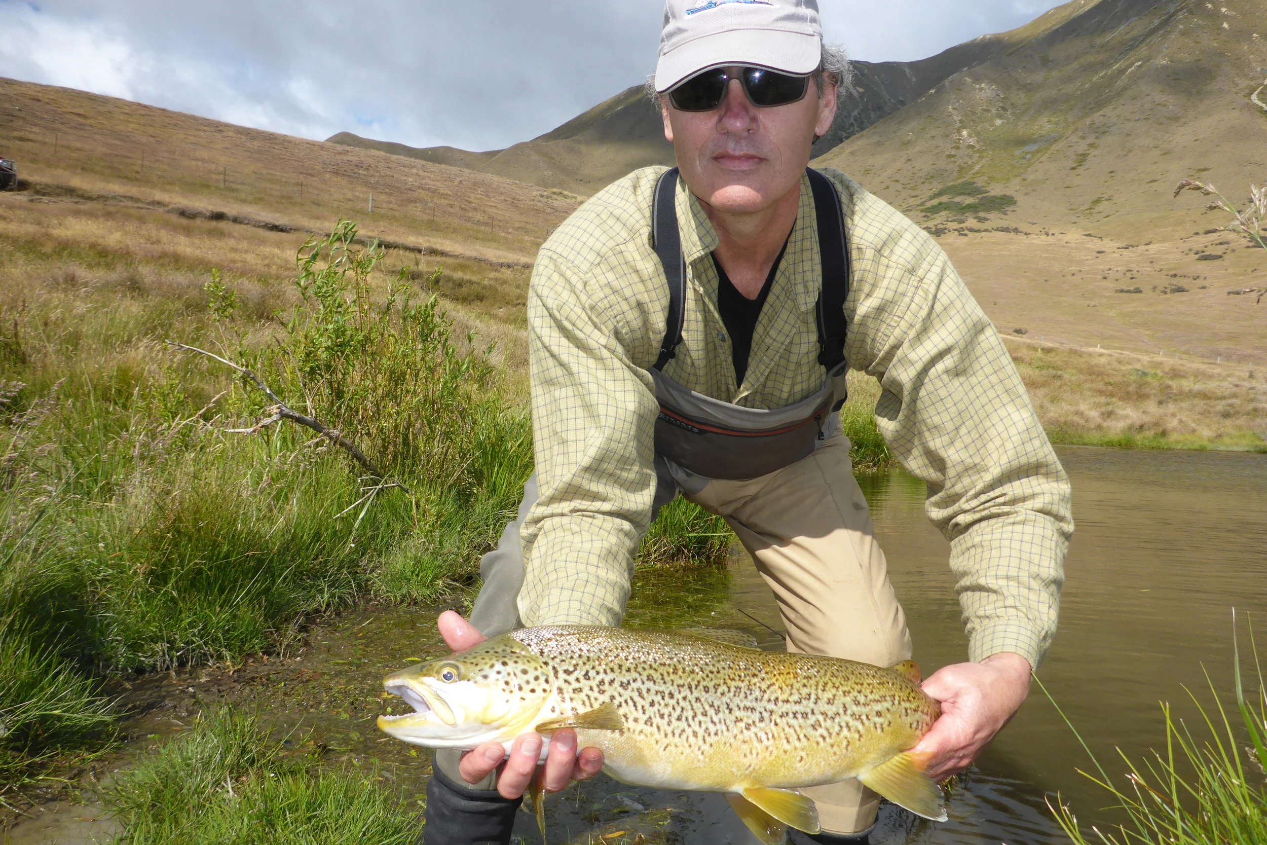 A size 16 nymph on 5x tippet lead to this capture..