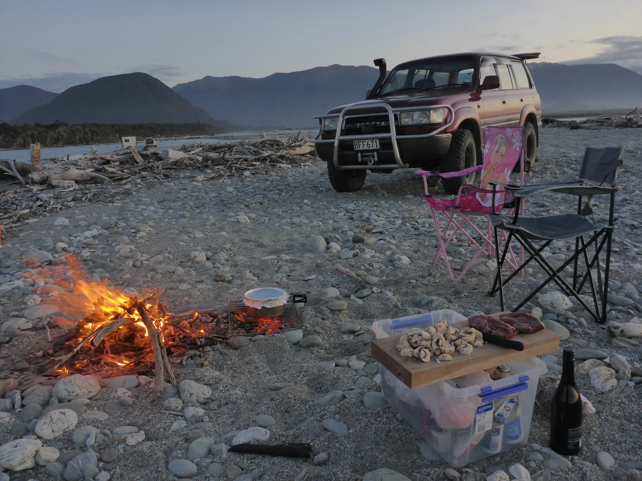 West Coast camp-out...
