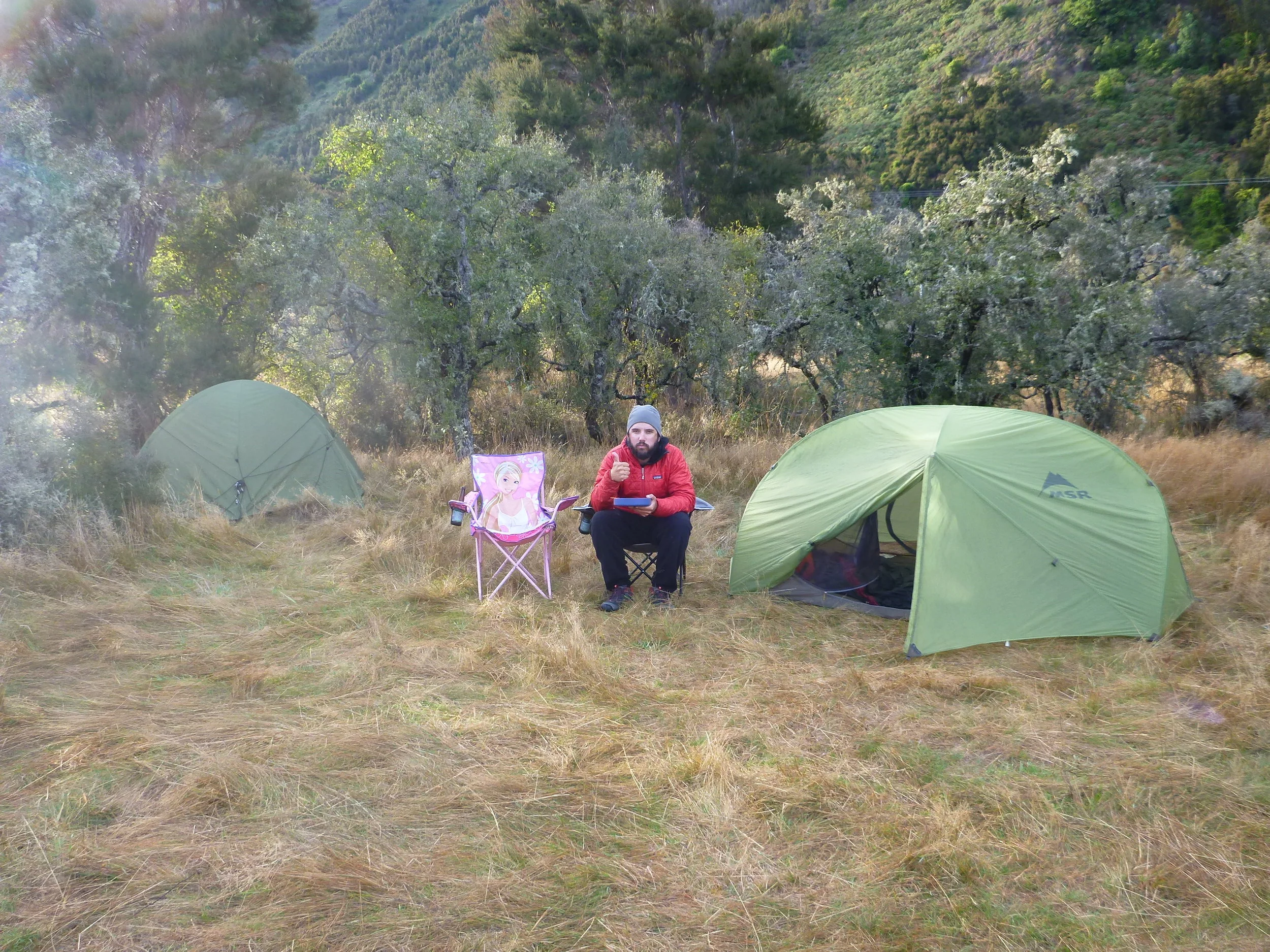Camping out is a great add-on to any option.