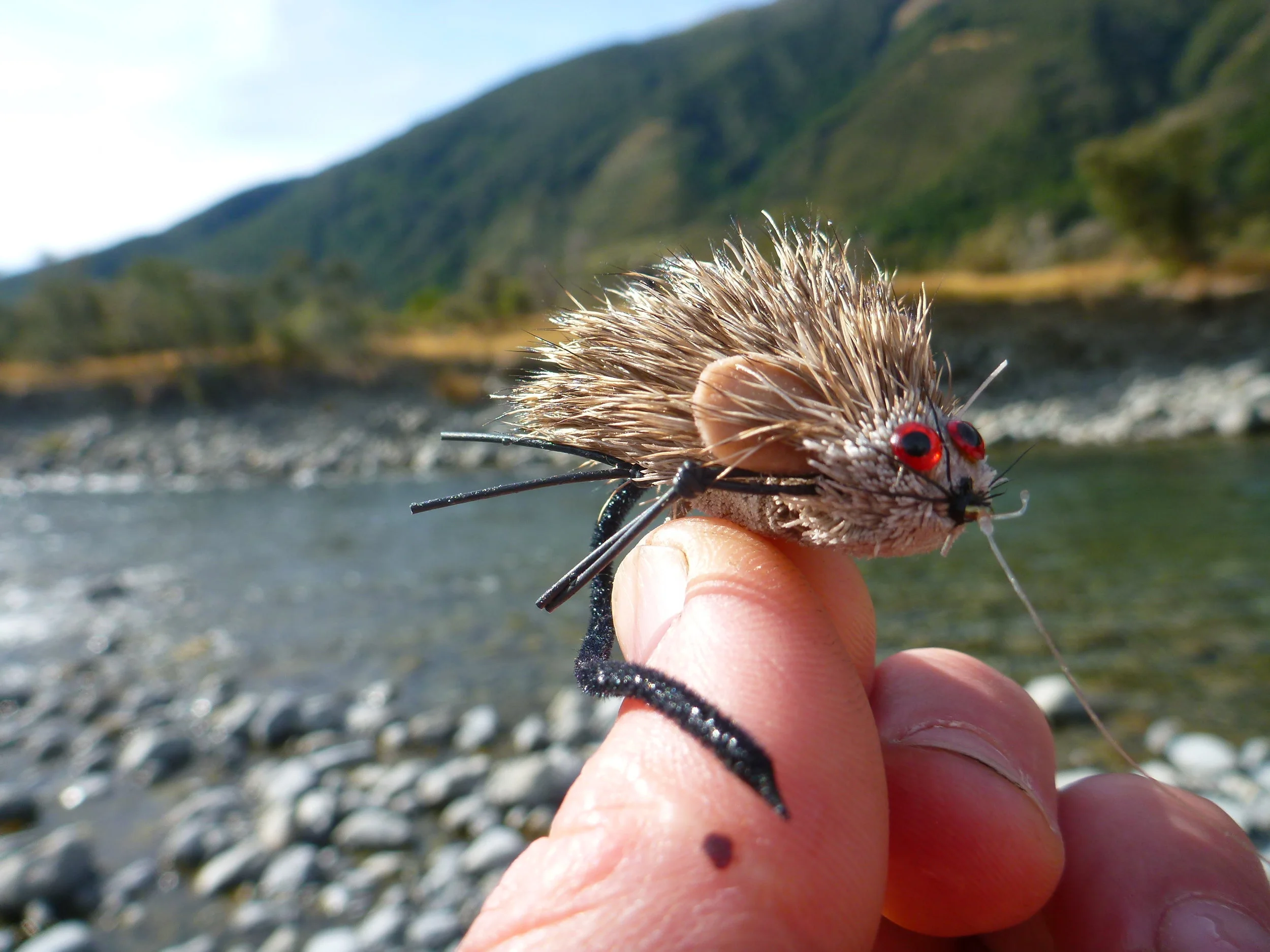 Mouse fly from Manic Tackle Project..