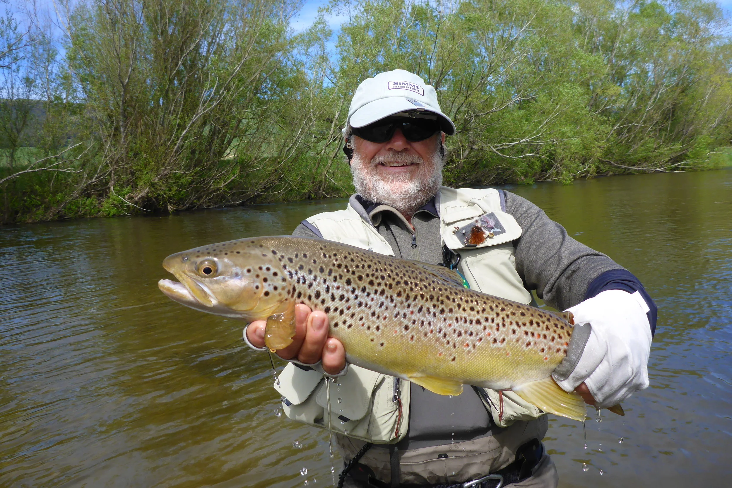 Tim with a beautiful brown!