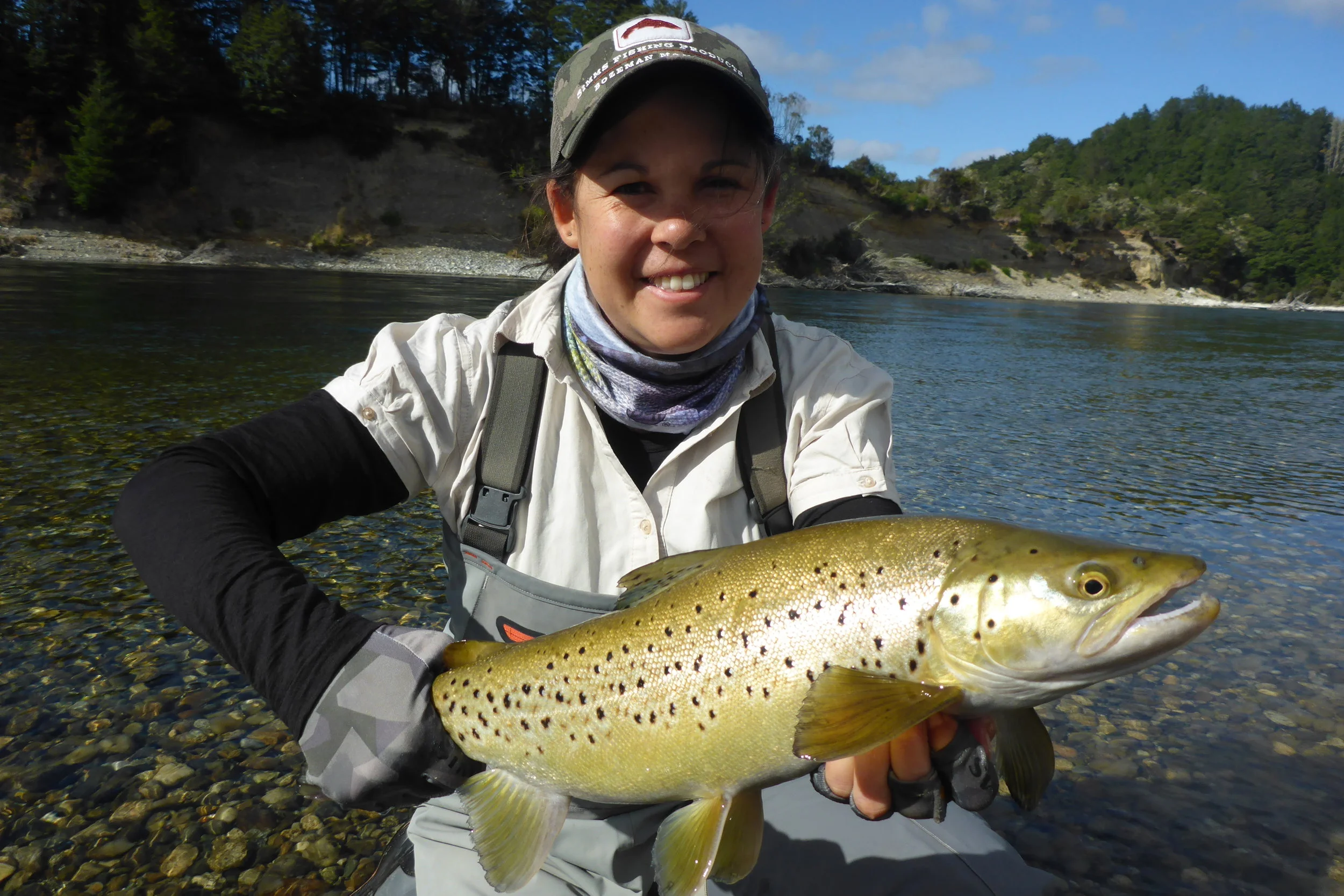 Helena with a cracking Southland brown!