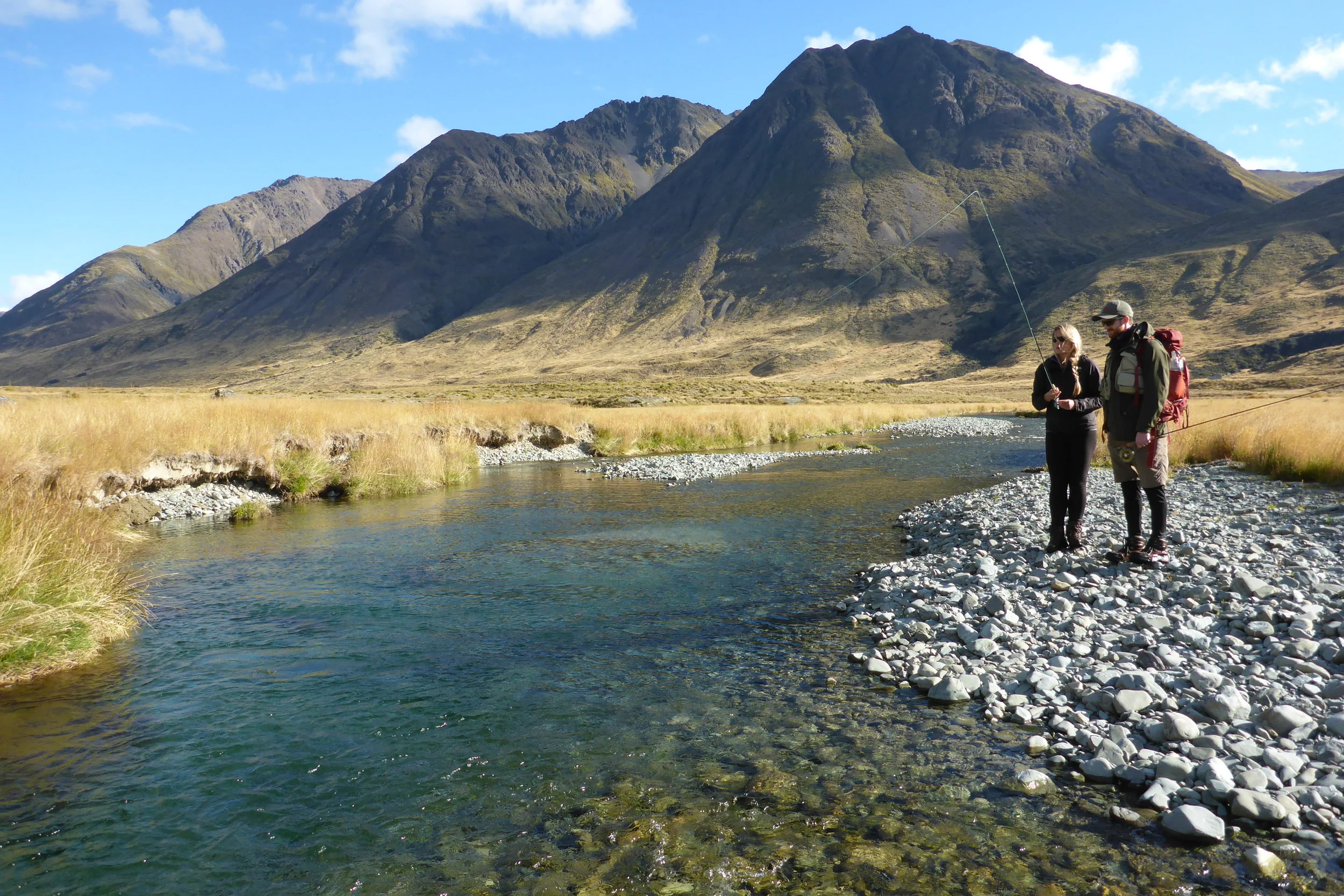 Deep in the backcountry.