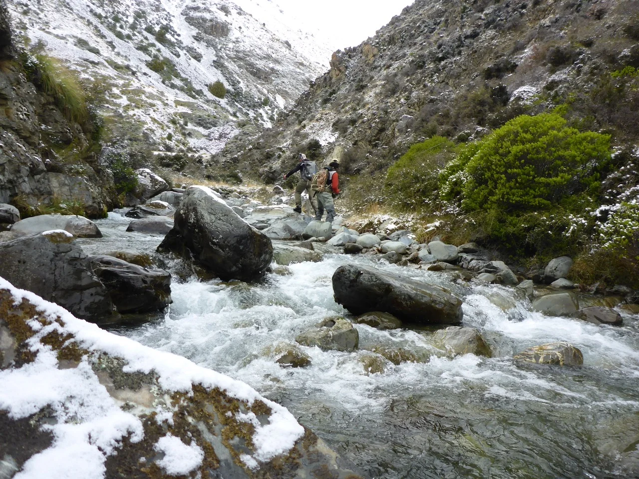 A cold late season day on the river..