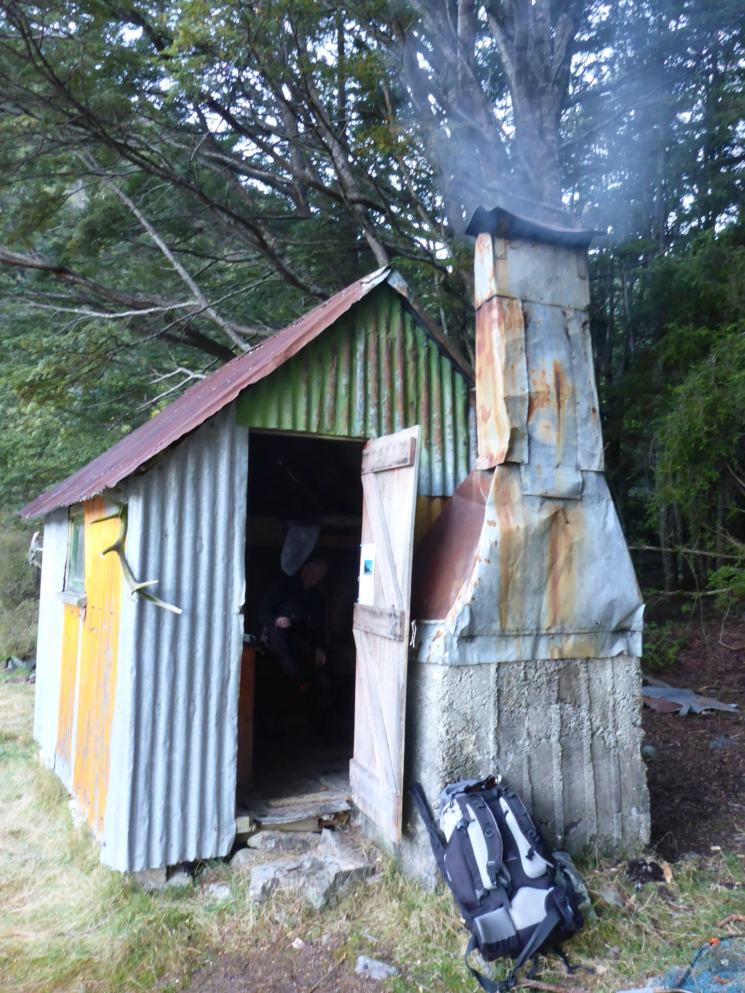 Home for the night.