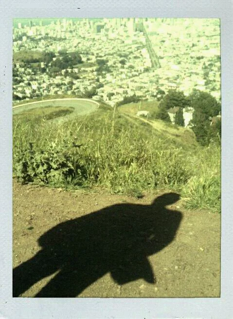 Shadow of a Man in San Francisco, California.