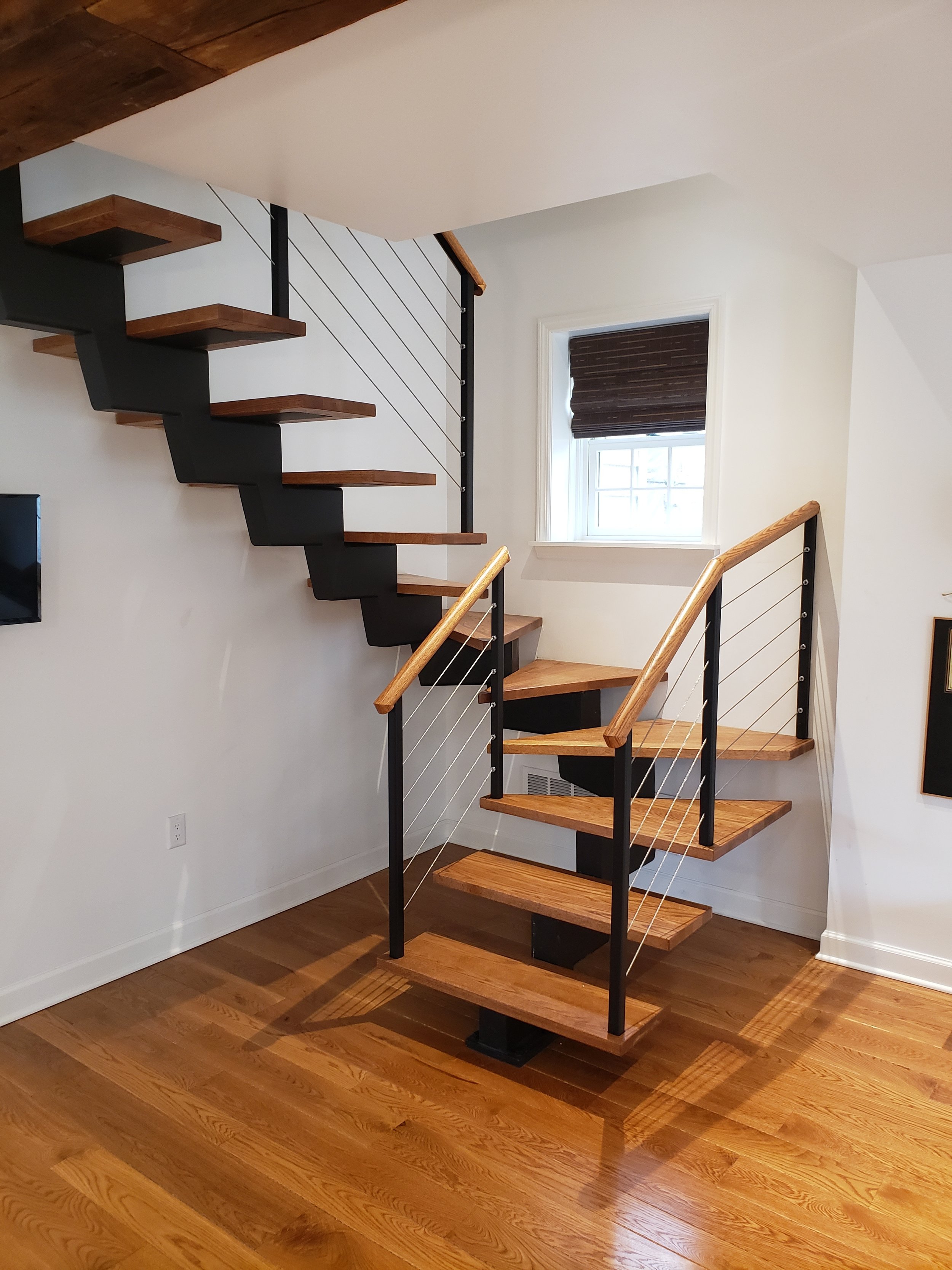 Floating Block Staircase. Bethlehem, PA