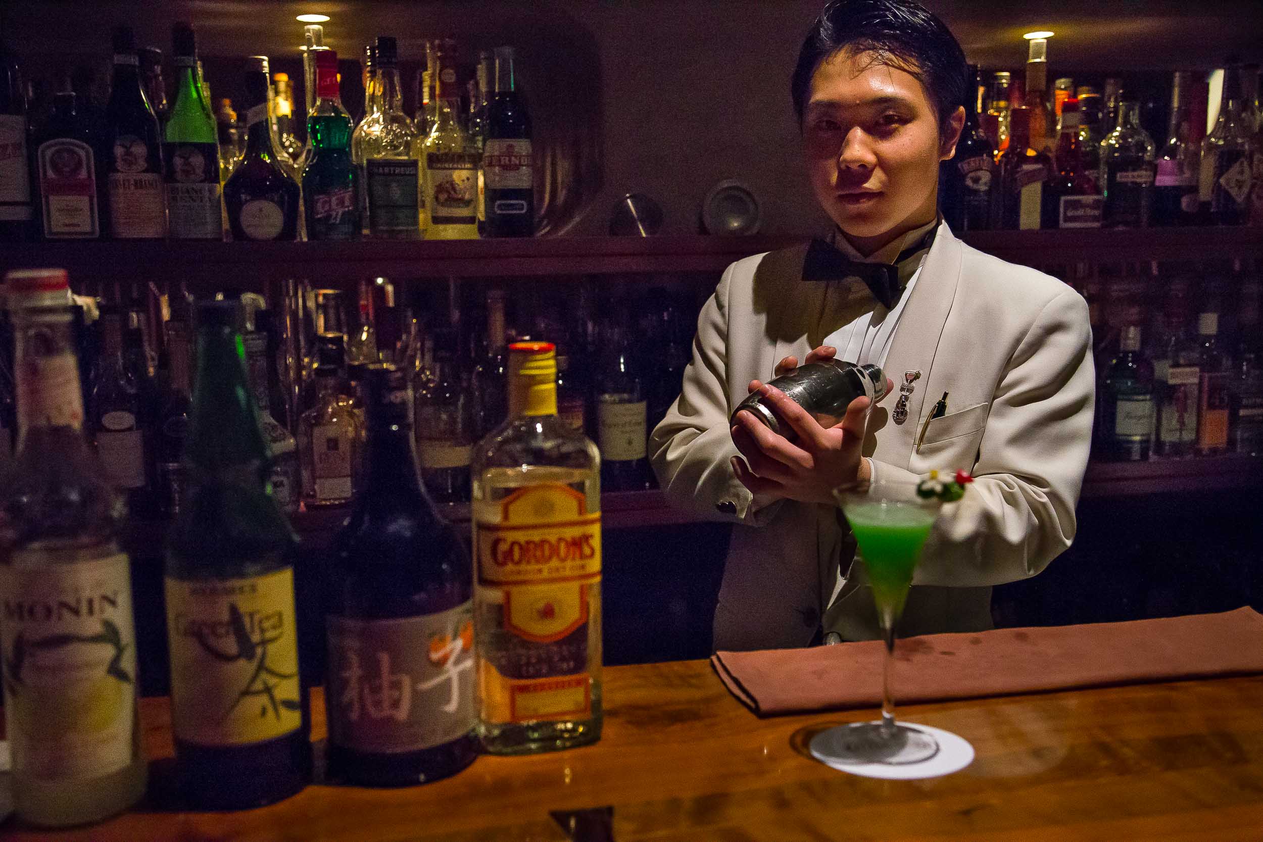 My bartender, Yuta, winner of best bartender in Japan under the age of 28.