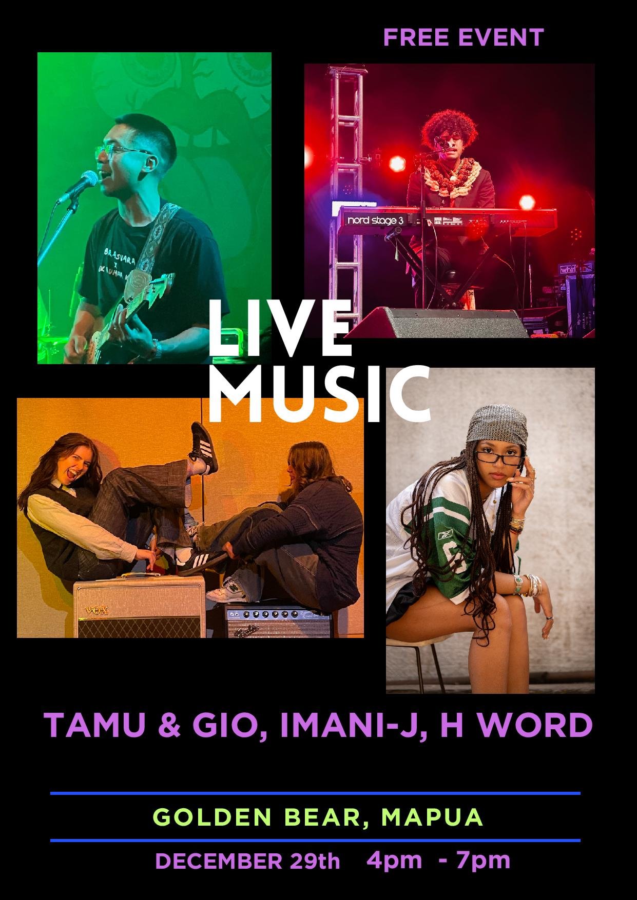 Imani-J, Tamu Domoni, H-Word