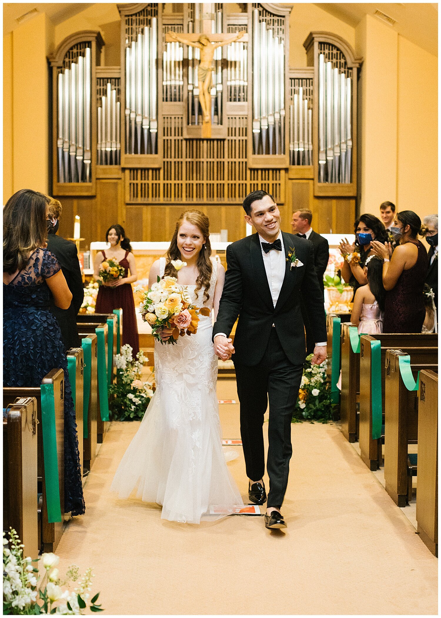 Walking down the aisle