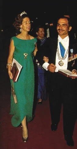 King Hossain of Jordan and Queen Fabiola of Belgium