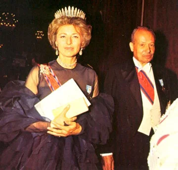 Prince Franz Joseph II and Princess Gina of Liechtenstein