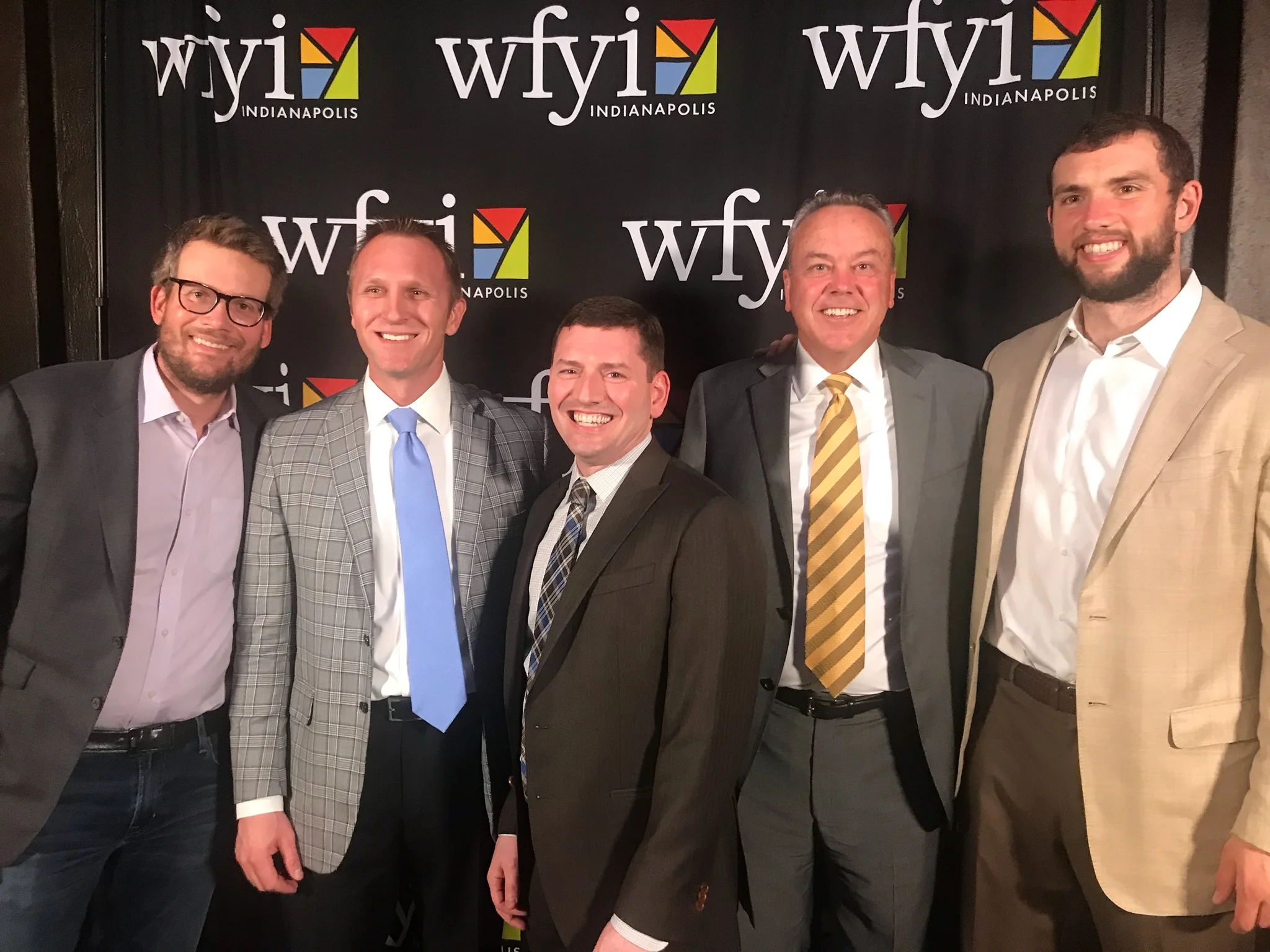 At Fi3, we are active supporters of community organizations. We recently sponsored WFYI's Listen Up event , featuring Indianapolis Colts quarterback Andrew Luck and award-winning author John Green. 