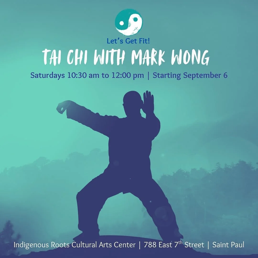Teacher Mark Wong is back and this time with Tai Chi! 

Come and learn the Chinese internal art of the Eight Methods, Five Step Tai Chi form. Calm the mind through deep breathing, meditation and specific  Tai Chi movements from various Tai Chi styles