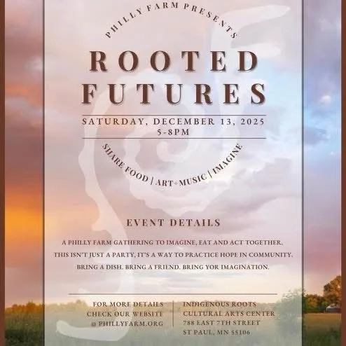 Our fave comrades from @phillyfarmwisc are hosting their annual gathering at IRoots this Saturday, December 13, 5:00 pm to 8:00 pm.

More info:
Ever wondered how you can be part of the Philly Farm Community if you can&rsquo;t move in and life-share? 