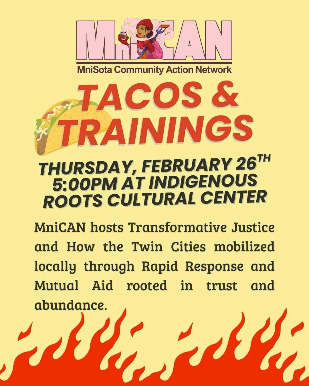 Doing what we do best, collaborations and partnerships. Building community power with @melttheicewoa 

Grateful to all the brave rapid responders and caring mutual aid beings that have been at it since the Rose Avenue Raid back in November. Thank you