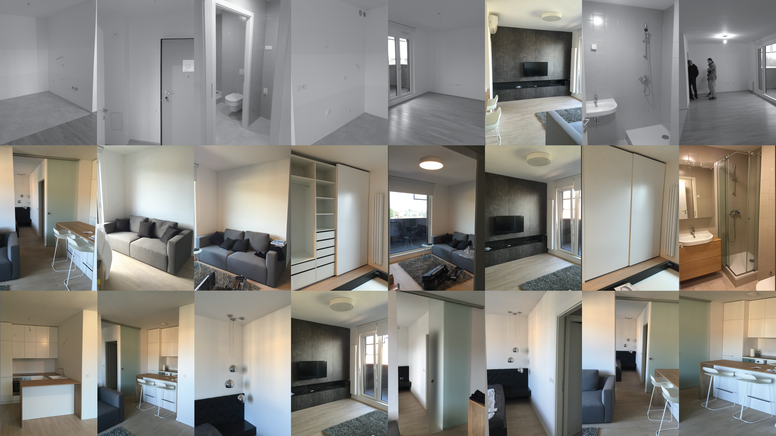 bachelor's one bedroom apartment / interior / 2015