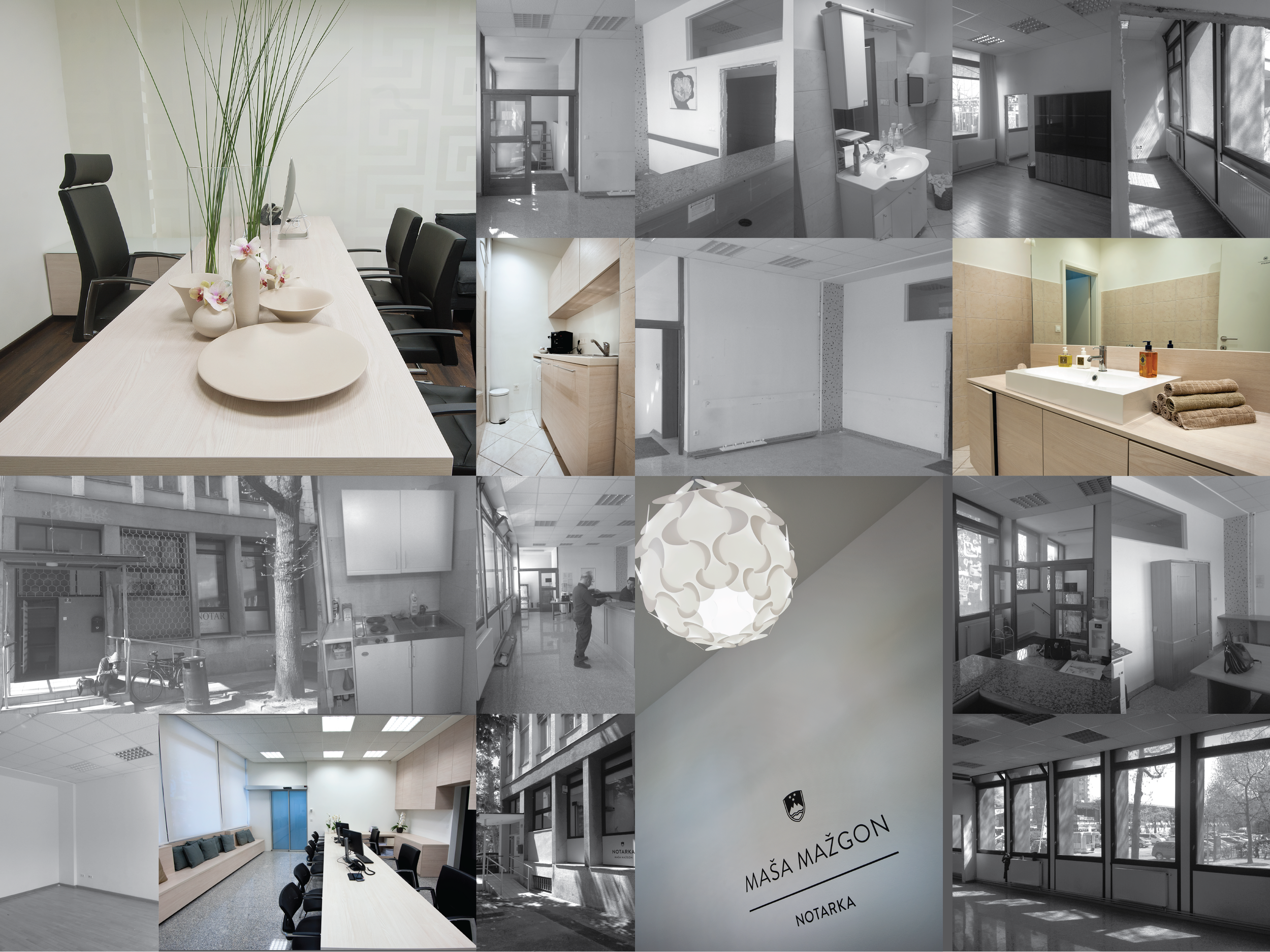 notary office renovation / interior / exterior / before & after / 2014