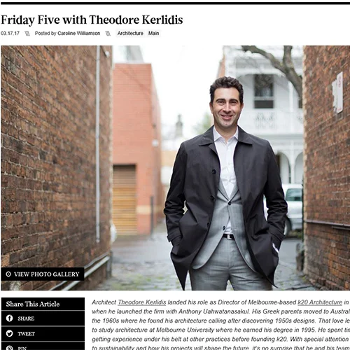 March 2017 – Design Milk – Profile