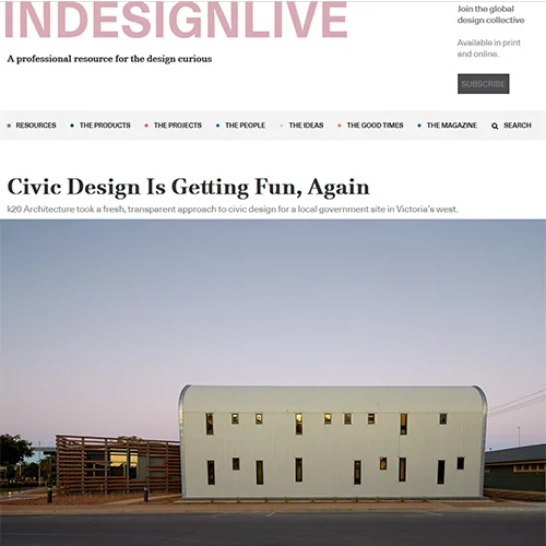 April 2017 – Indesignlive – Hindmarsh Shire Council Offices