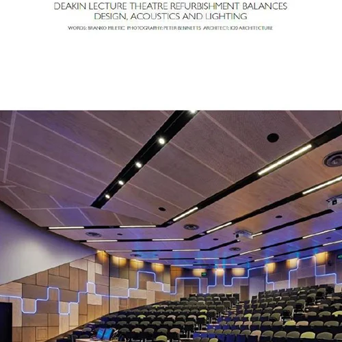 December 2017 – Infolink for Architecture&Design – Deakin University Lecture Theatre