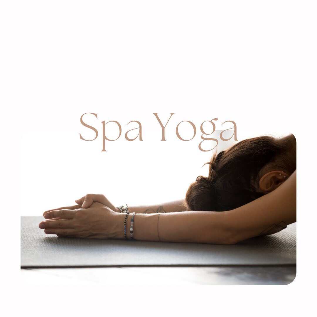 Spa Yoga invites you to slow down, and open in an intentional way through breath and slow, deep stretching. 

Join Lisa Sturt in a two-hour introduction to this nourishing practice that will leave you feeling revitalized. 

Saturday, August 13th
6:00