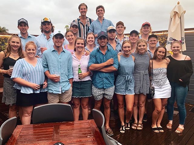 2019 Leaders getting ready for the big year ahead, ready for the Freshers to arrive Sunday ! 🌊 #rollonrobbcollege #robb2019