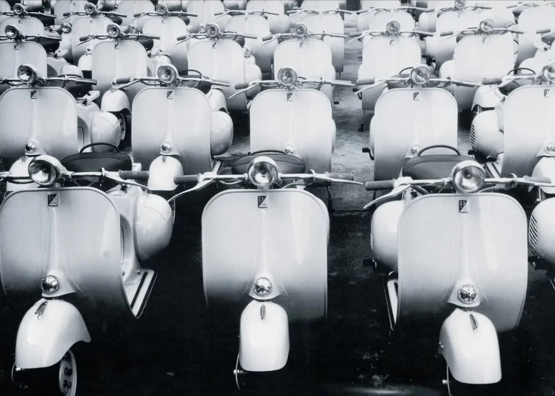 'Italian Design, La Vespa' by Echos Photographic Print