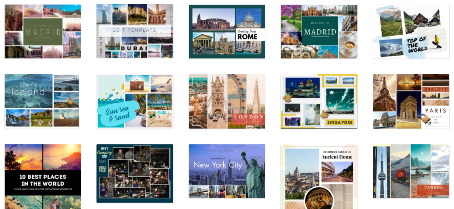 Breathe Life into Old Photos and Relive Your Best Memories with PosterMyWall Travel Collage