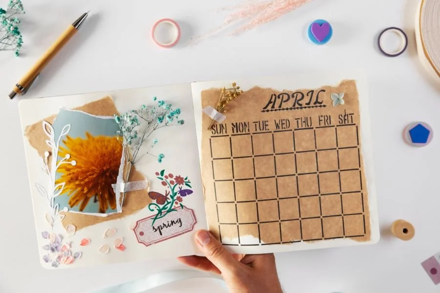 DIY Family Calendars - a Cozy Way to Organize Routine