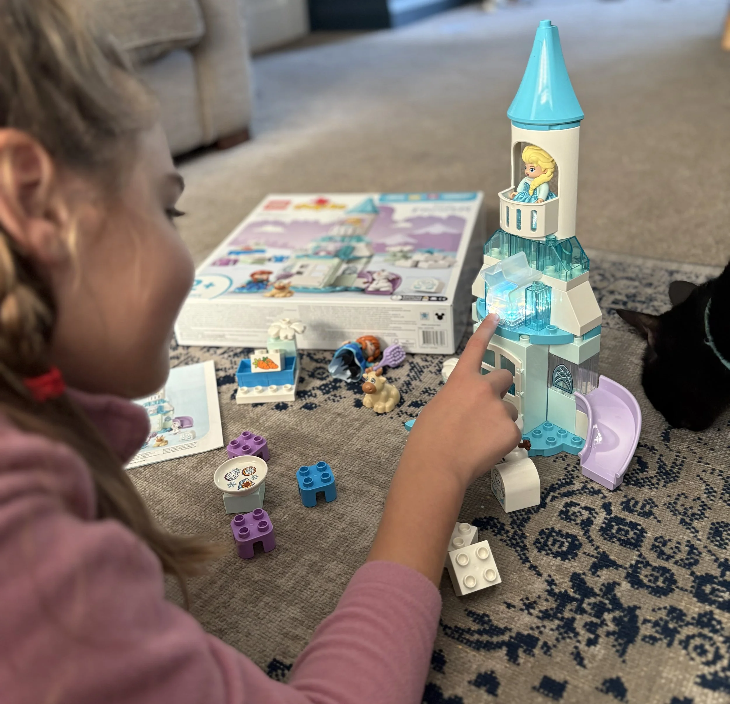 LEGO DUPLO Frozen castle building set