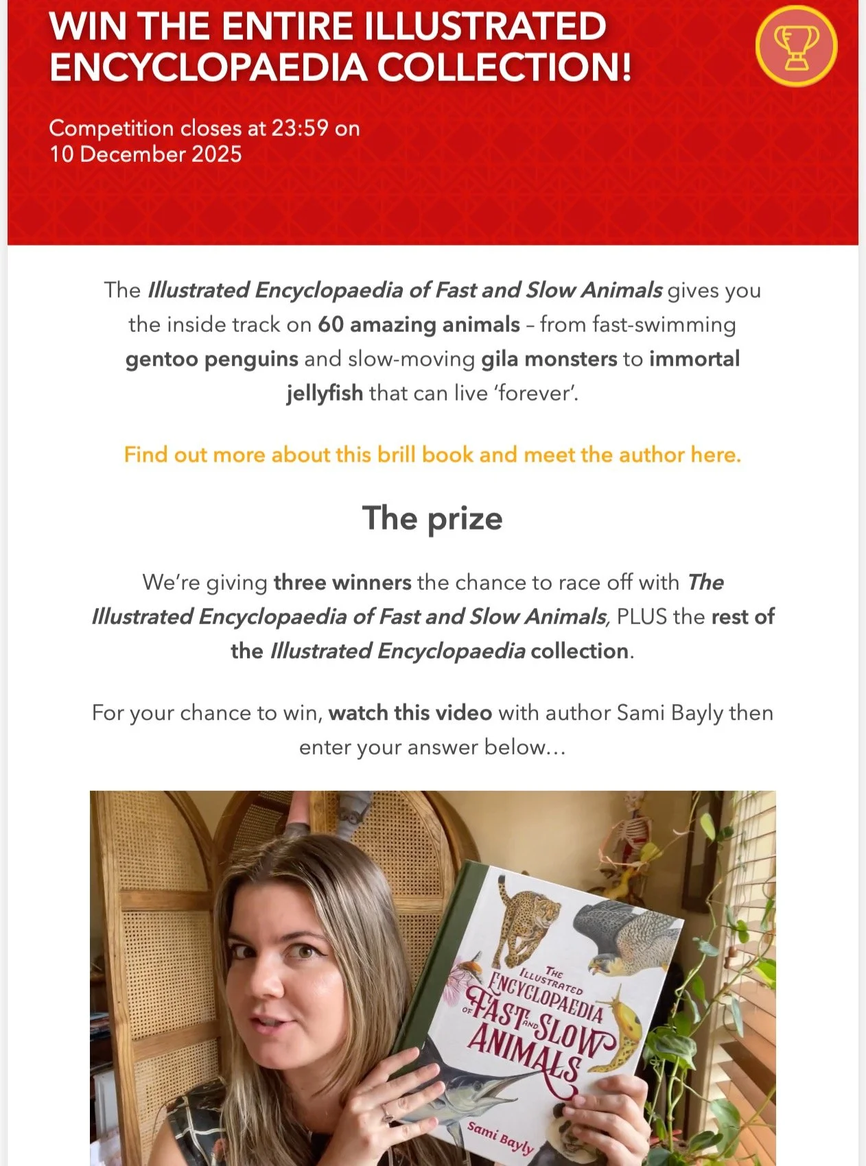 @natgeoau Kids is doing a give away of my Illustrated Encyclopaedia series! 

All you have to do is check out their website (link in bio) and watch a short video to see if you can answer the question correctly... 😉 

Good luck! 
-
-
-
-
#art #artist