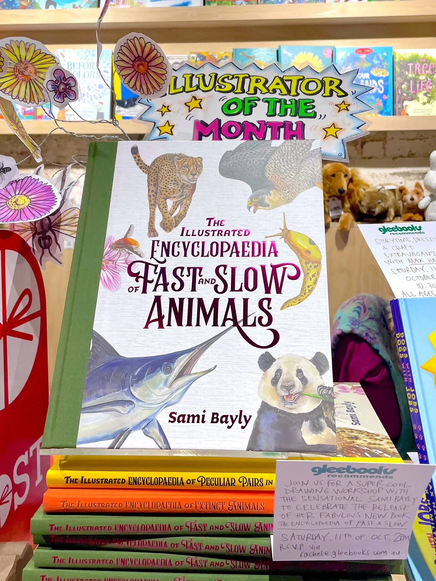 Throwback to when I first started seeing my new book in stores 🤩 so colourful and fun!
-
-
-
#art #artist #author #book #bookstagram #kidsbook #nature #animals #animalart #newbook #booklaunch #fastanimals #slowanimals #cheetah #snail #sloth #paint #