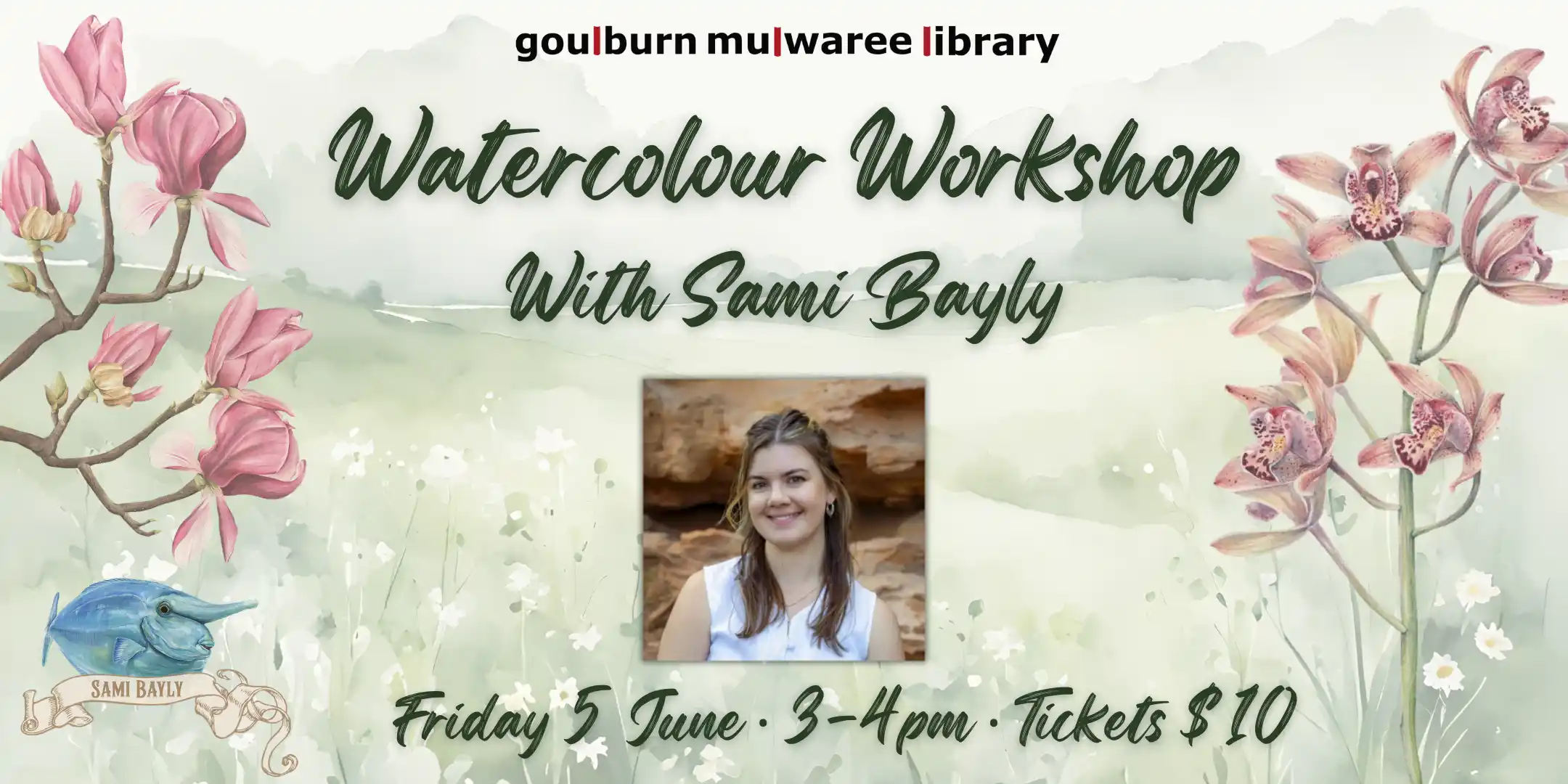 Goulburn Library – Watercolour Workshop