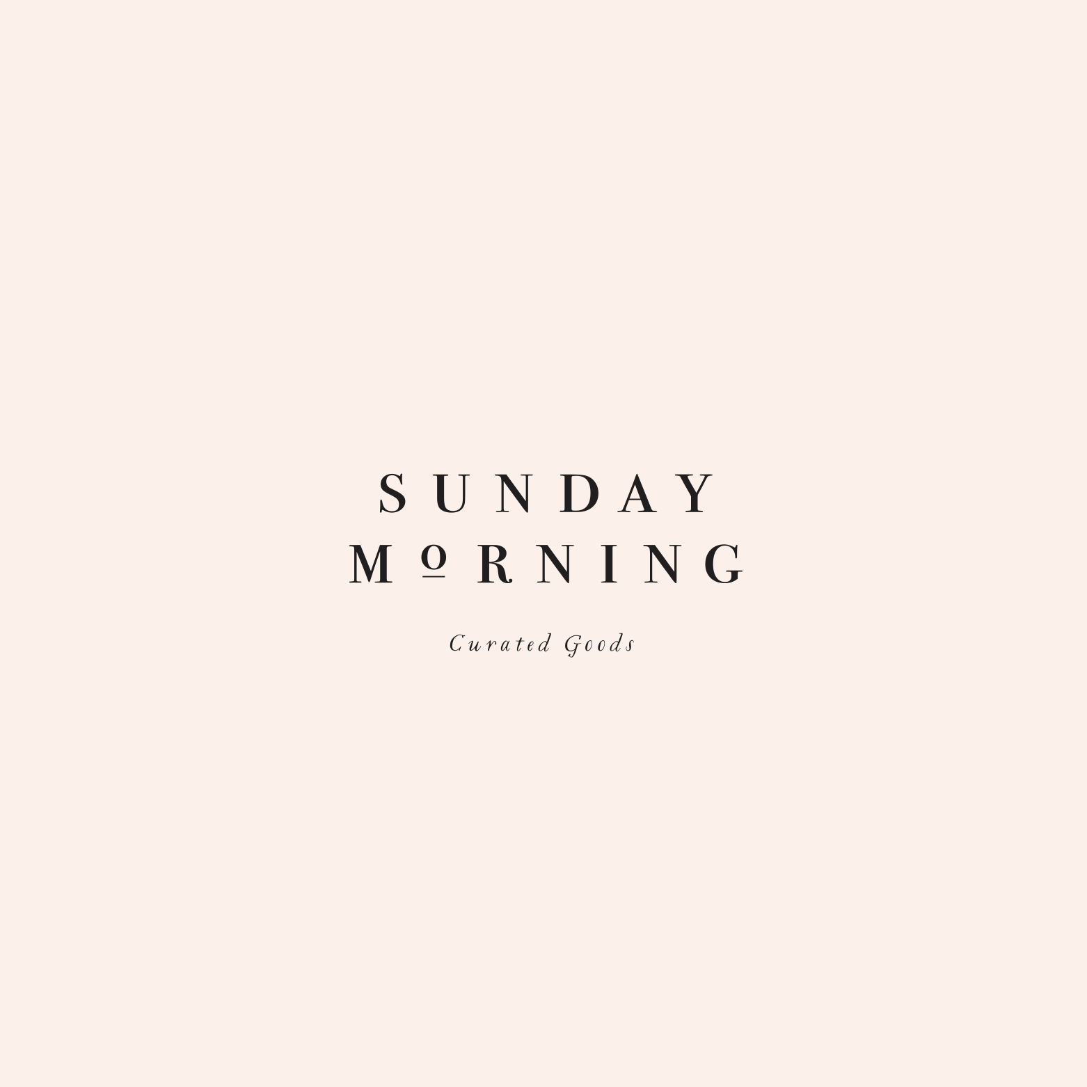 Peggy Wong Studio / logo design for Sunday Morning